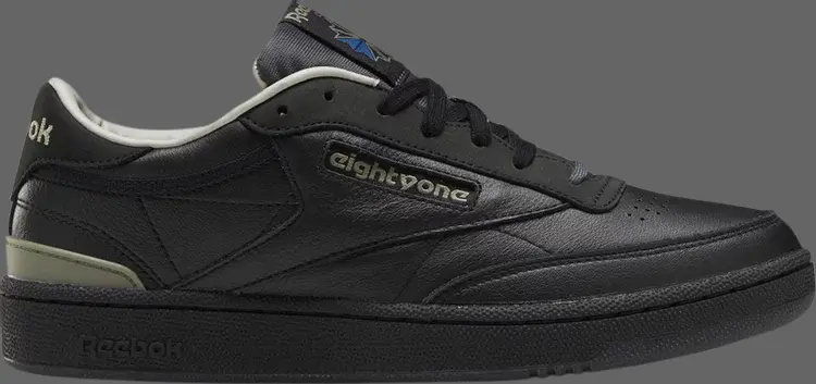 

Кроссовки club c 85 'eightyone - black khaki' Reebok, черный
