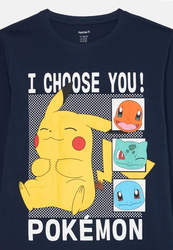 Пижама с принтом Pokemon Name It темно-синий blazer — фото 4