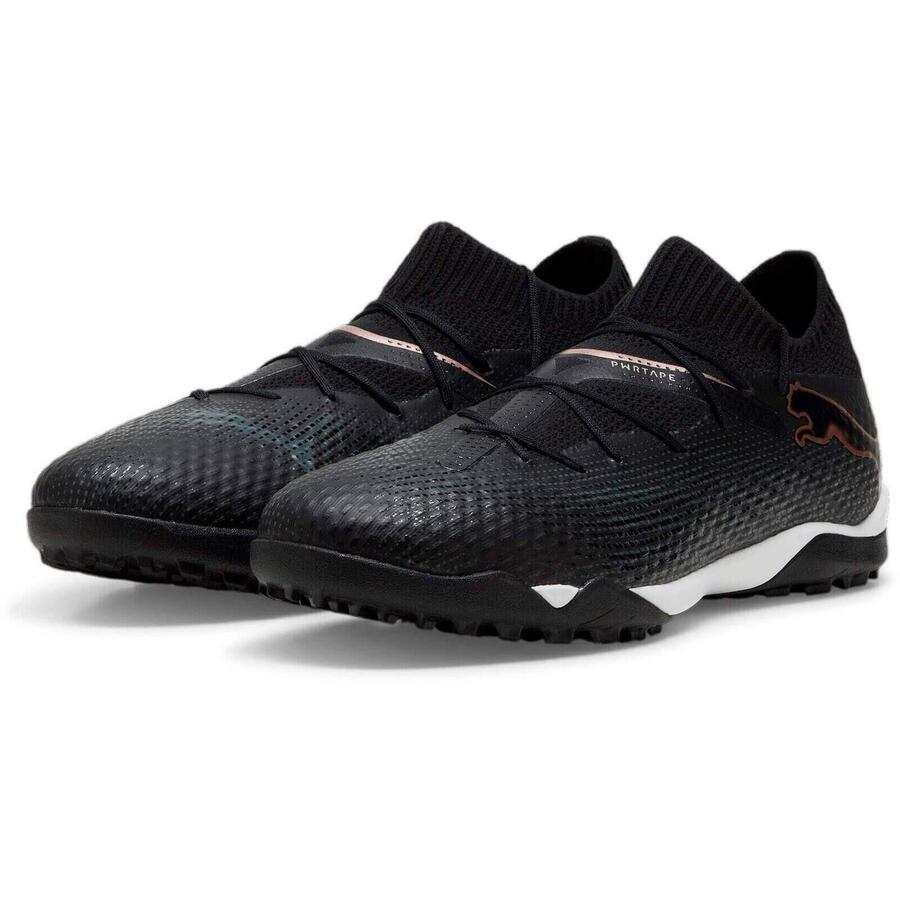 Кроссовки Puma Future 7 Pro Cage, чёрные, мужские — фото 3