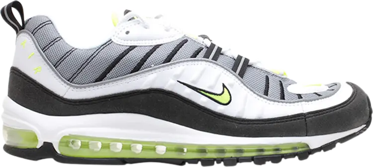 

Кроссовки Nike Air Max 98 'Cool Grey Volt', серый