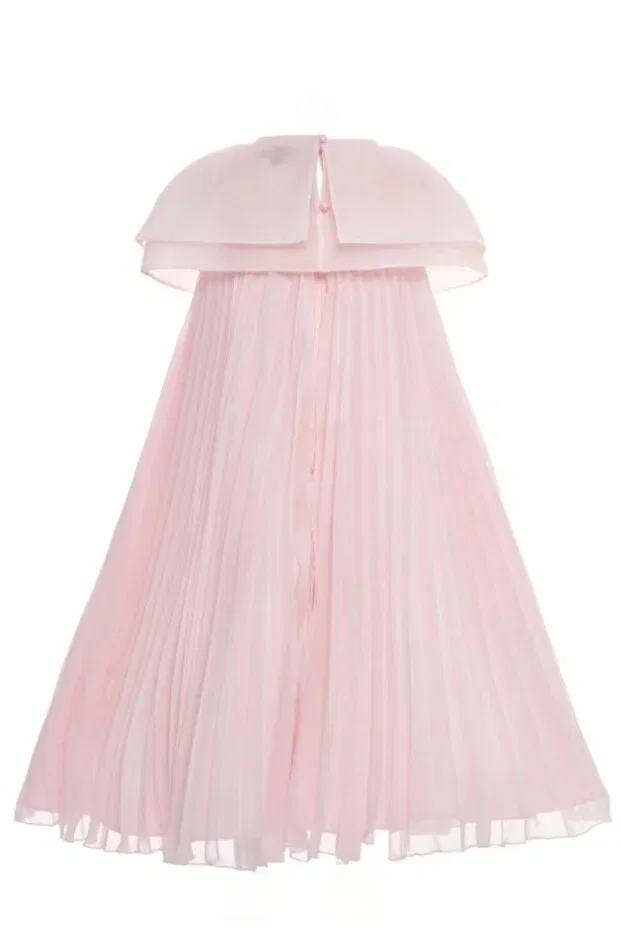 Детское платье-рубашка для девочек без рукавов Pamina girls' 36426pr pant suit dress Marka, Pink — фото 3