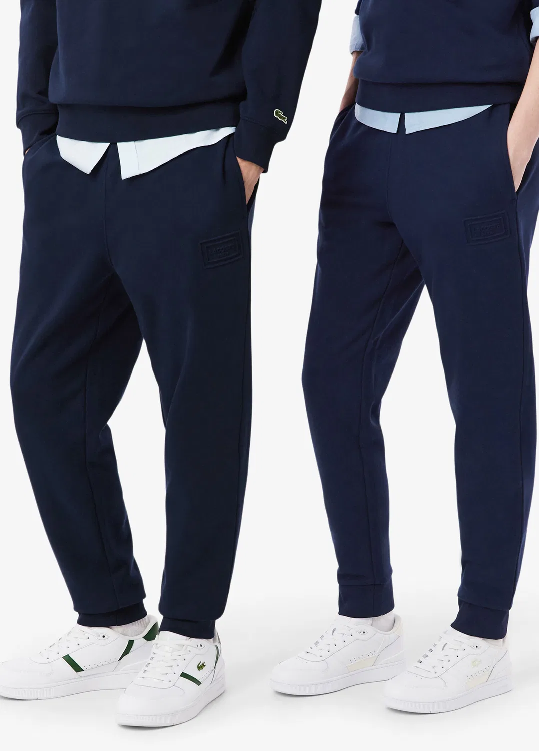 Спортивные штаны Lacoste Tapered Fit, Lacivert, Зауженный крой, Темно-синий — фото 3