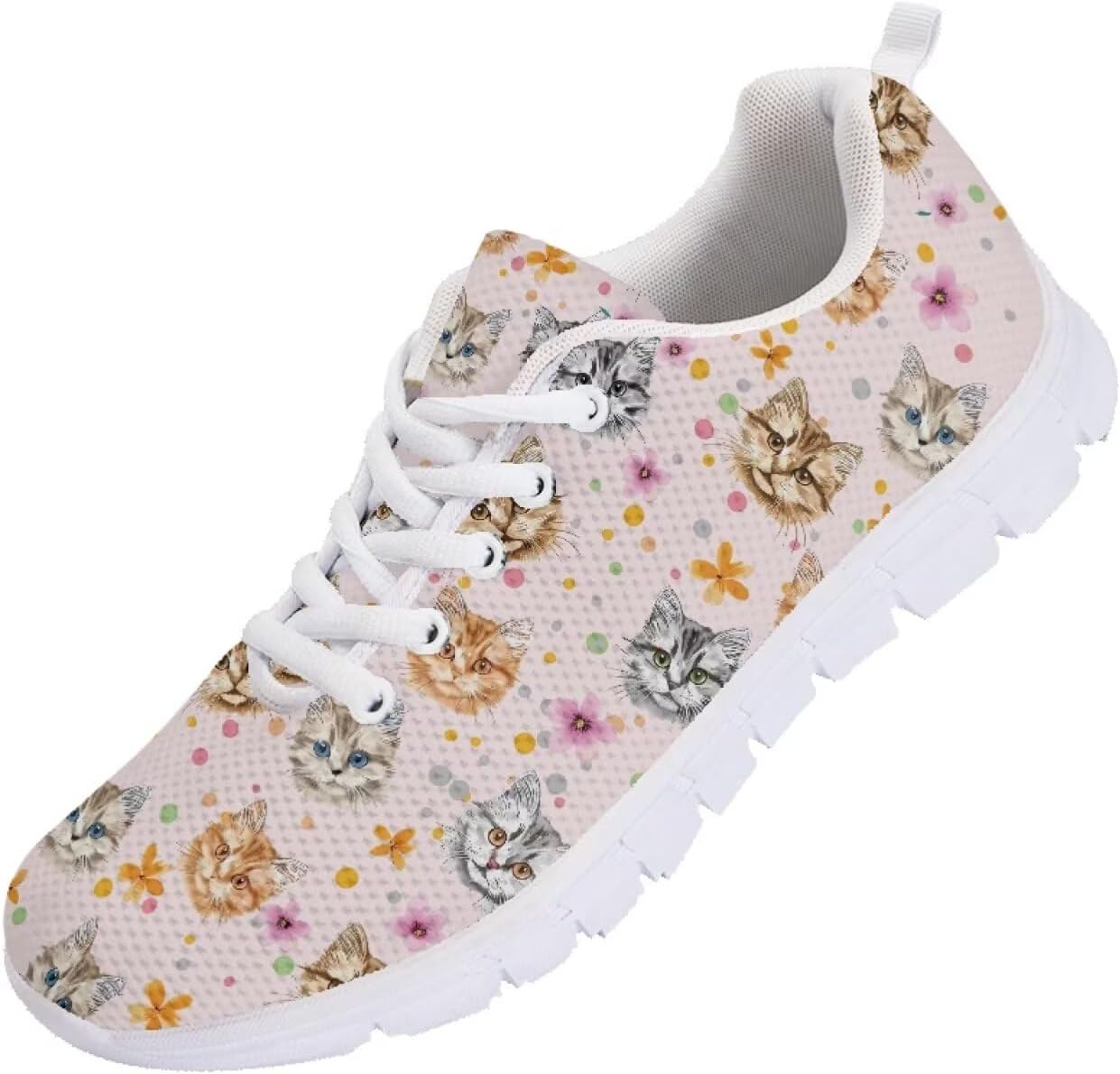 

Женские кроссовки для бега, обувь для путешествий и прогулок, мужские стильные кеды, легкие для тенниса и спортивных занятий Getelinseng, Cats