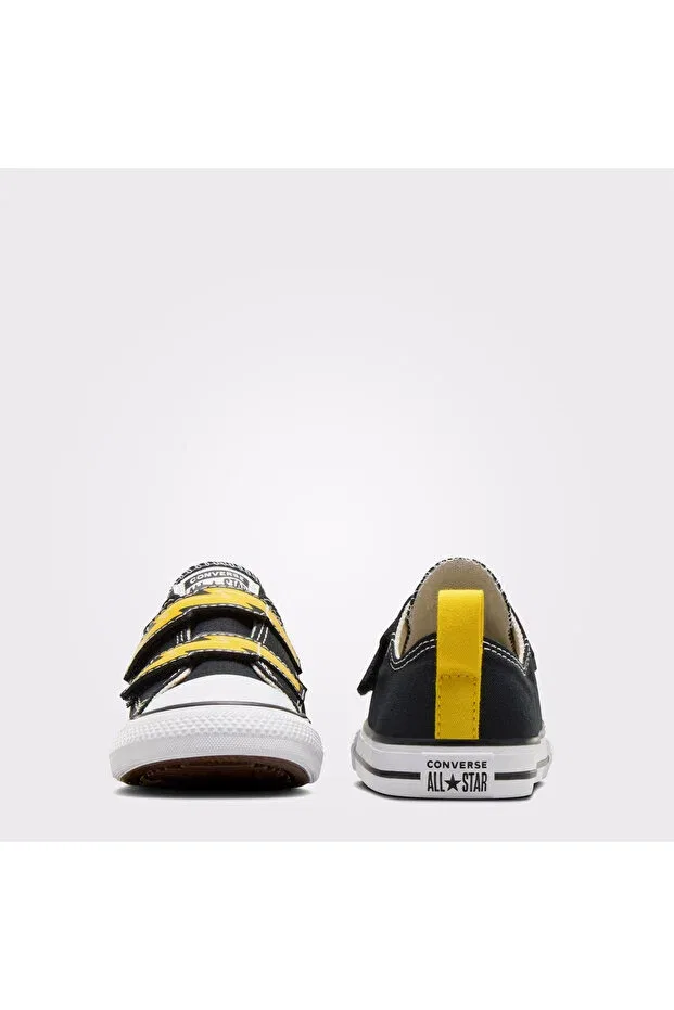 Детские кроссовки для мальчиков текстильные Chuck Taylor All Star 2 Converse, Black — фото 3