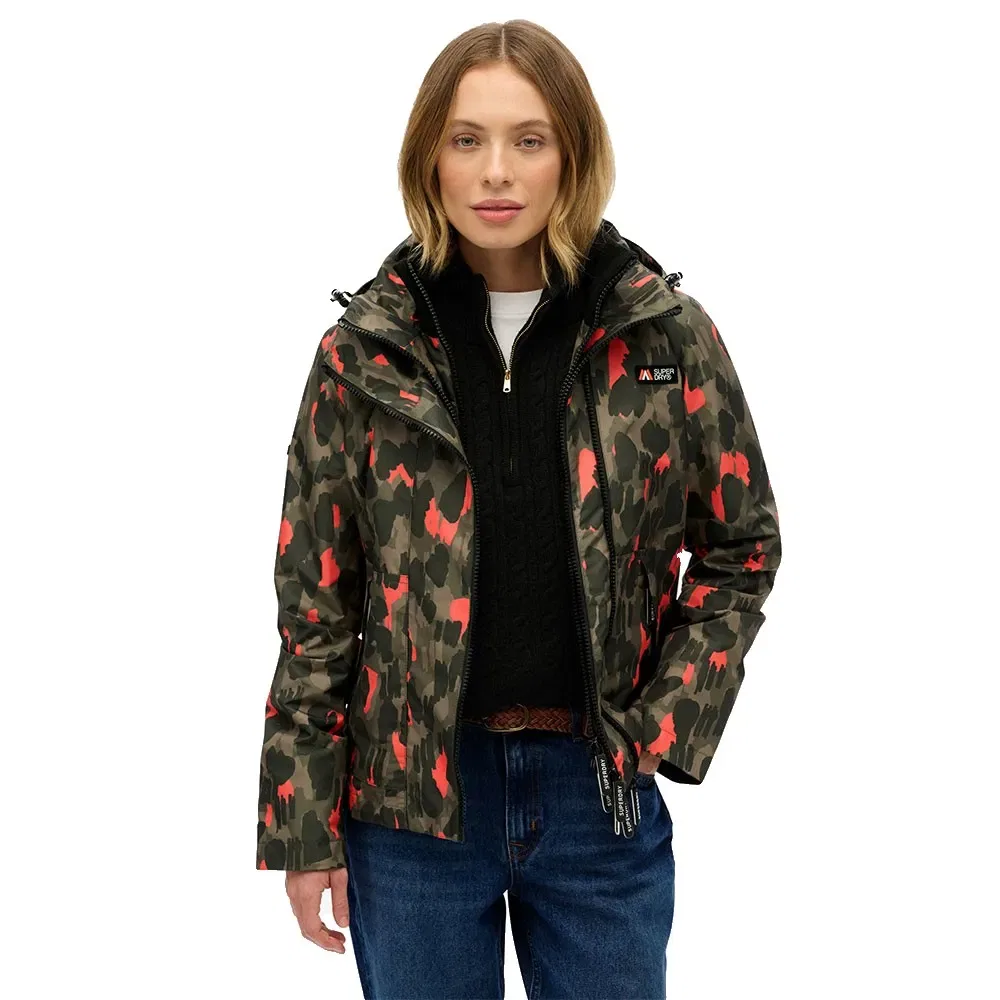 Мужская куртка-ветровка с капюшоном Mtn Windbreaker Superdry, Green