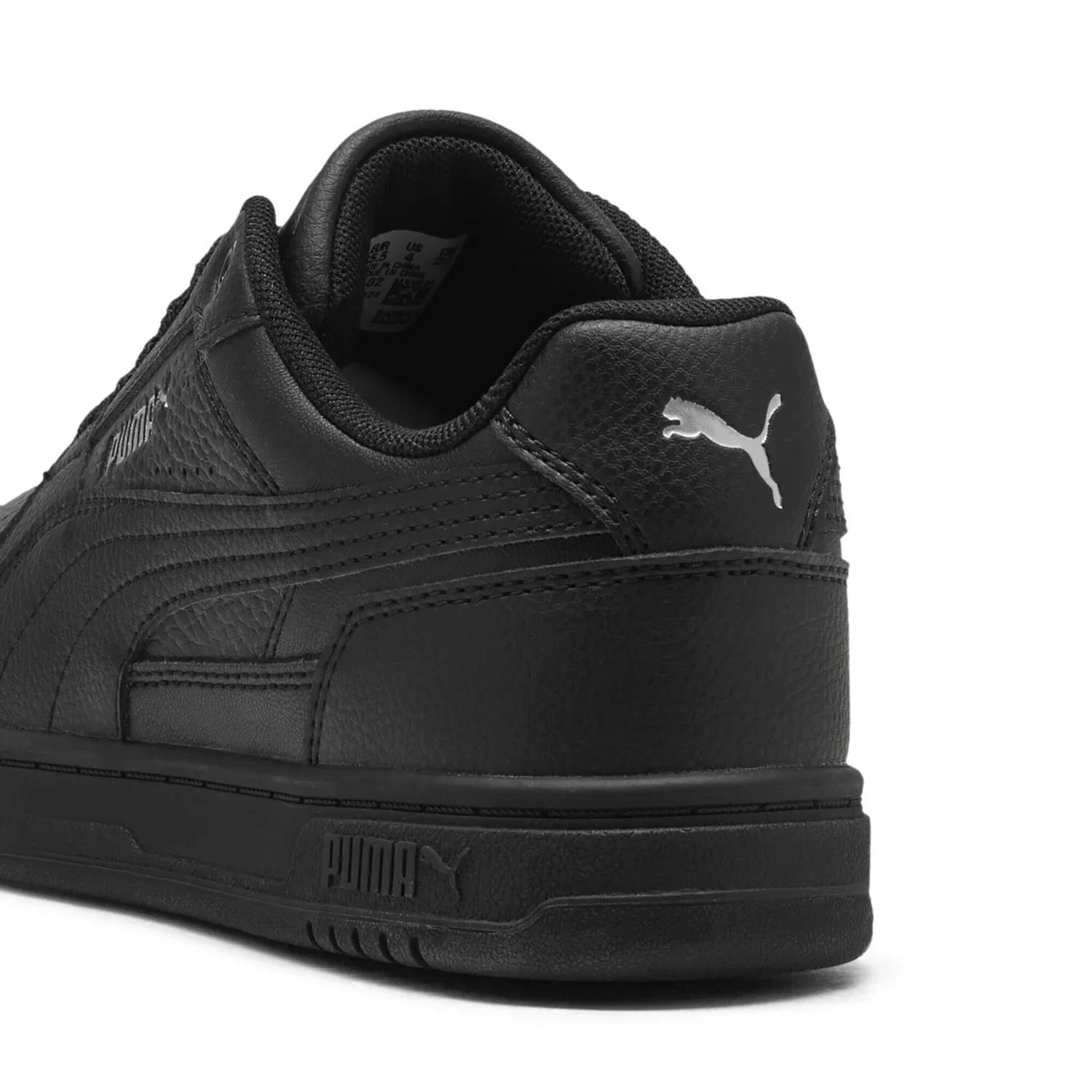 Детские кроссовки с ретро-дизайном Caven III PUMA, Black Silver Metallic — фото 2