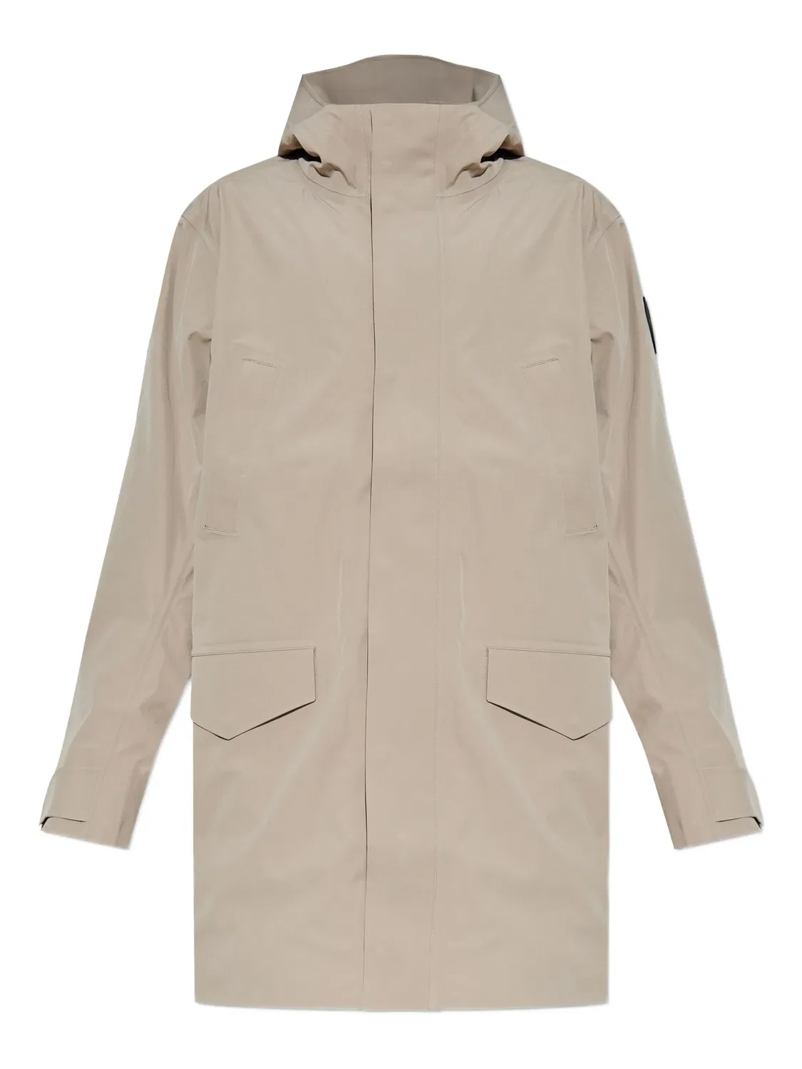 Парка с логотипом Canada Goose, серый