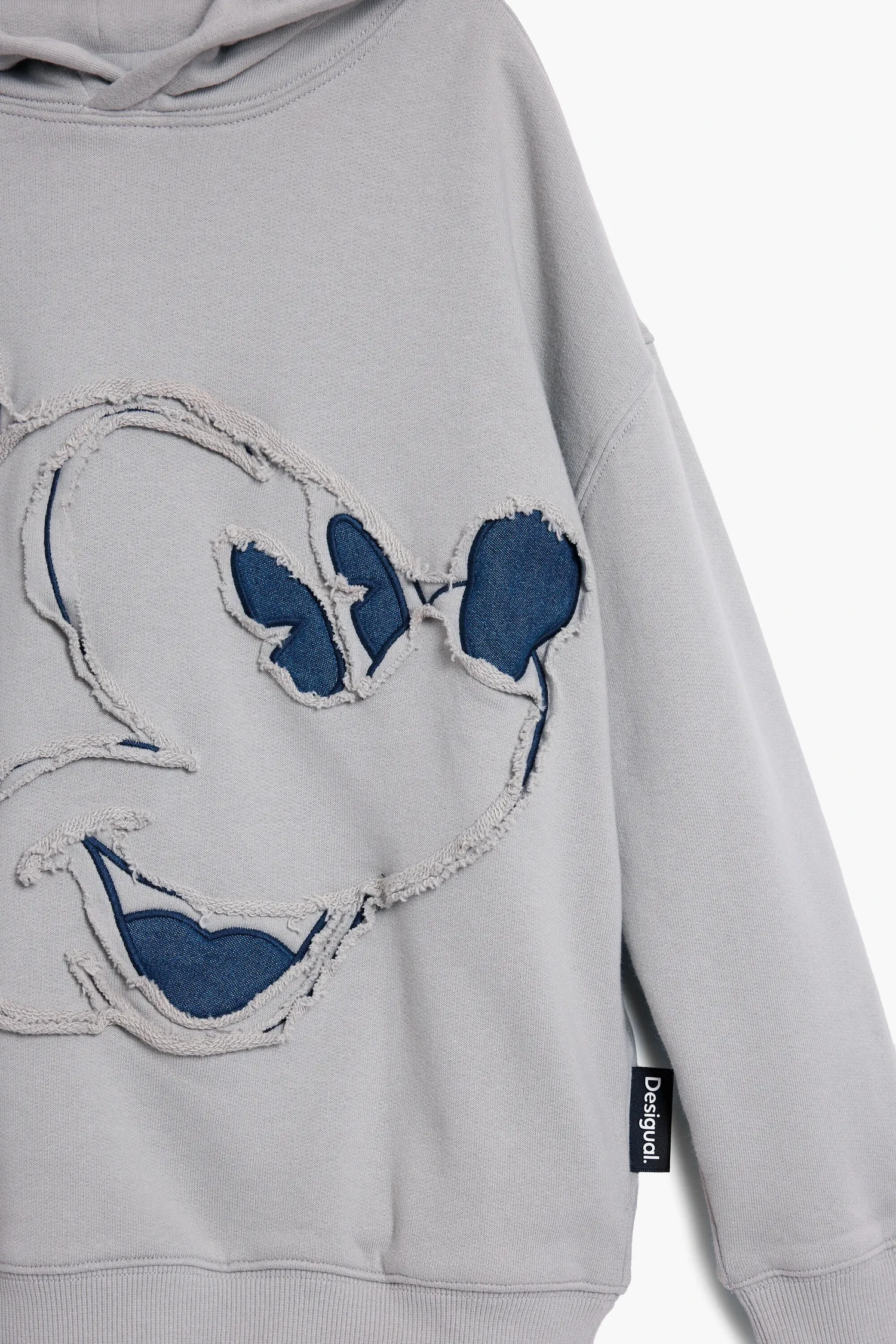 Детская джинсовая толстовка с капюшоном Mickey Mouse Desigual, синий — фото 3