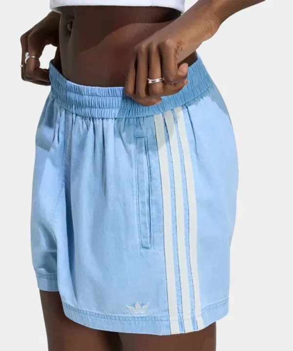 Шорты джинсовые Summer Glow, Adidas, светло-голубой — фото 3
