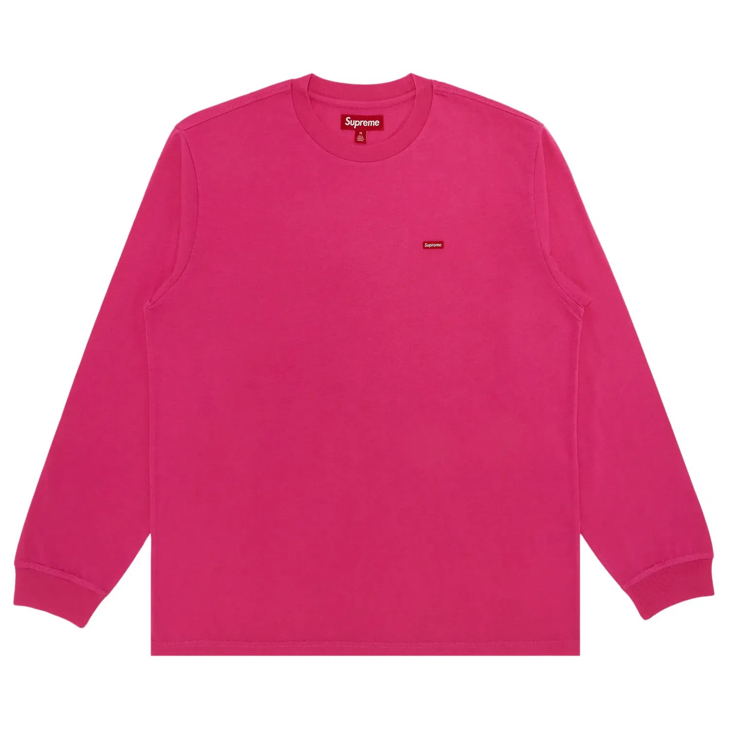 Футболка Supreme Small Box с длинными рукавами, розовый