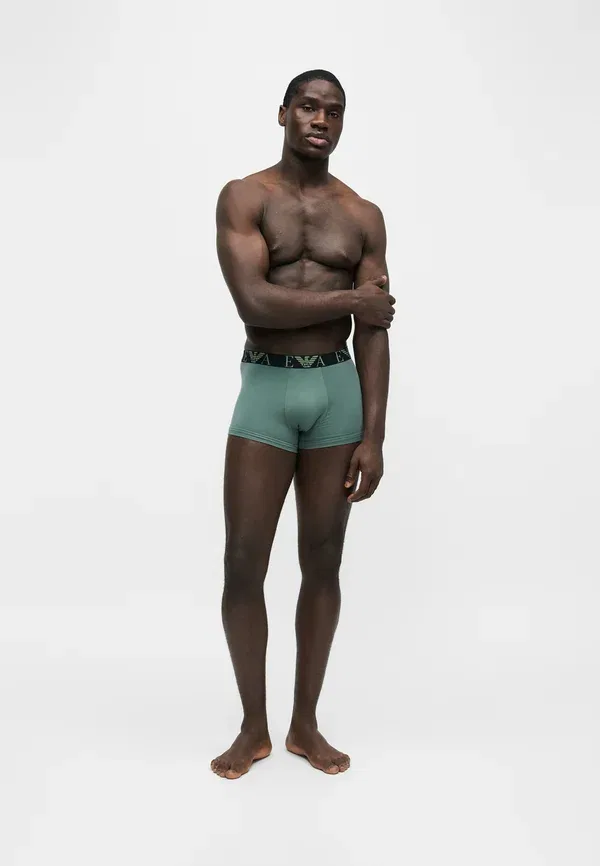 Трусы Truank, комплект из 3 штук Emporio Armani, зеленый