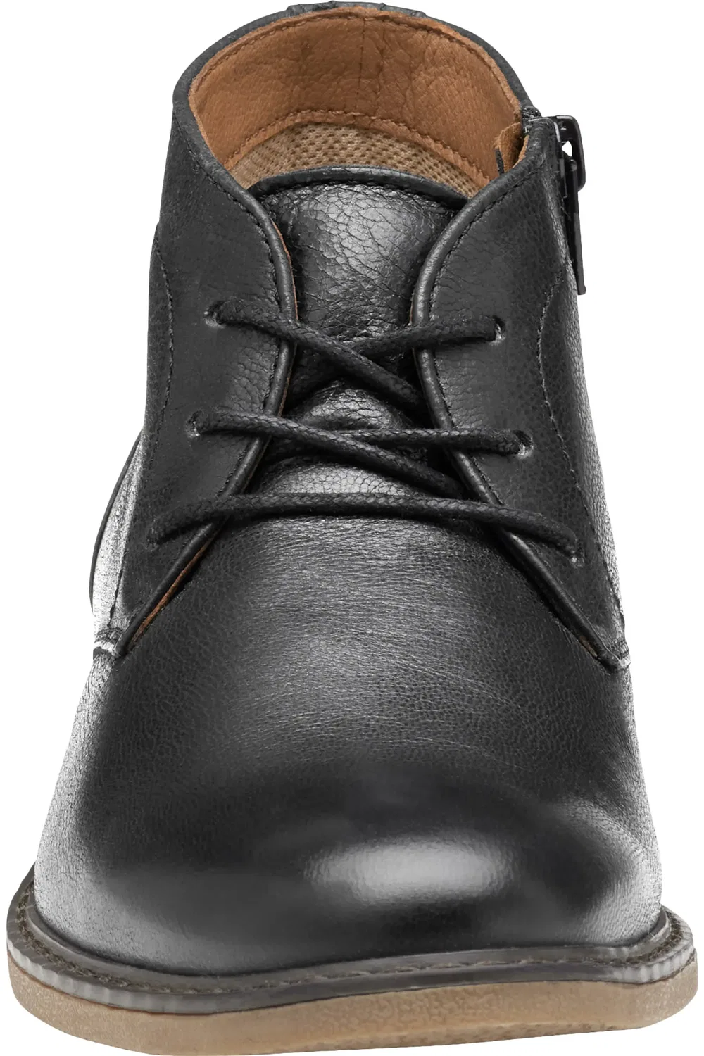 Детские ботинки челси на плоской подошве Calder Johnston & Murphy, Black Full Grain — фото 4