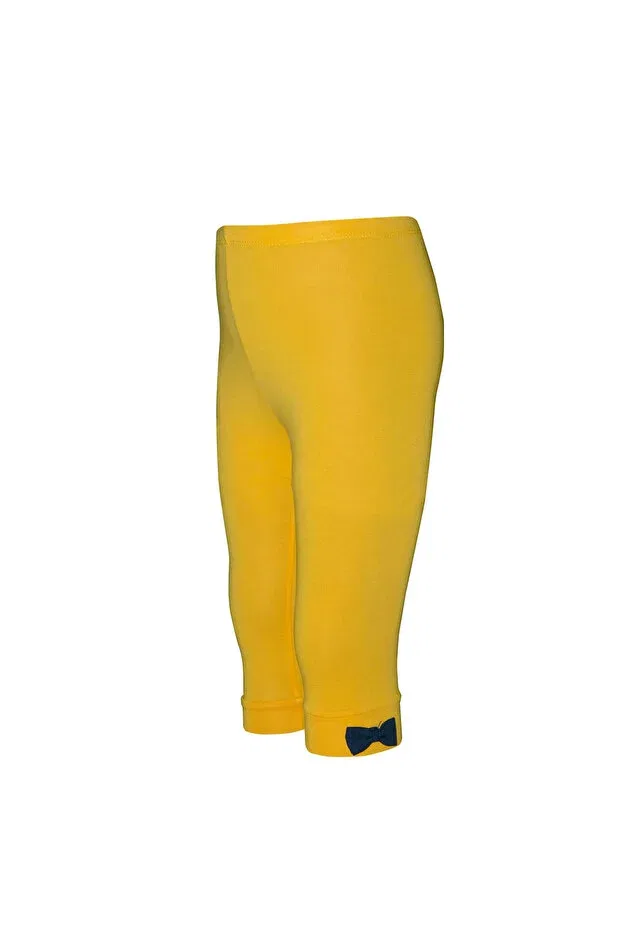 Детские леггинсы для девочек хлопковые Lovetti, Honey Mustard