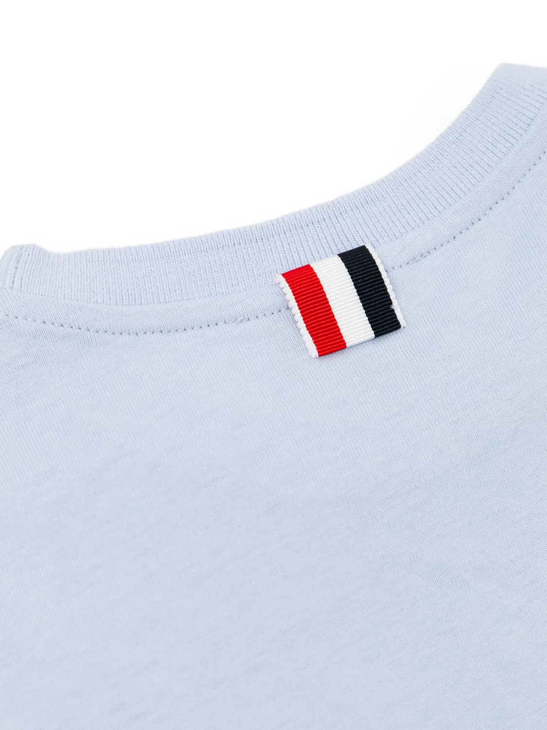 Футболка с круглым вырезом, синяя Thom Browne, синий — фото 2