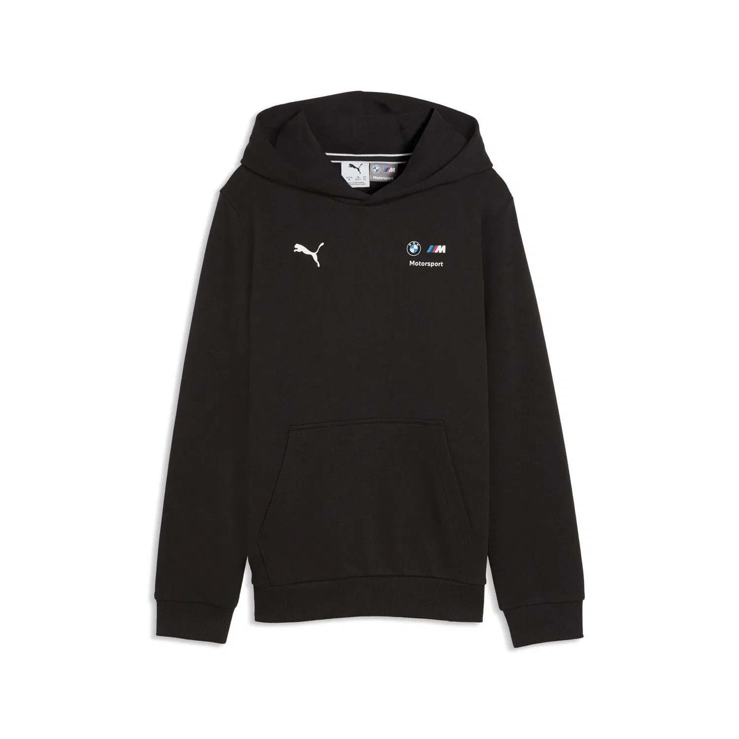 Детское худи с капюшоном BMW M Motorsport Essentials Puma, Schwarz