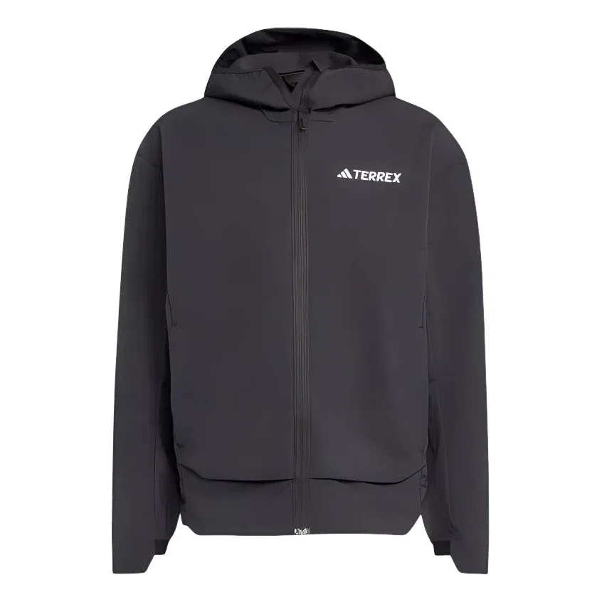 Мужская куртка Terrex Multi Softshell Hooded Jacket Asia Sizing 'Black' adidas, черный