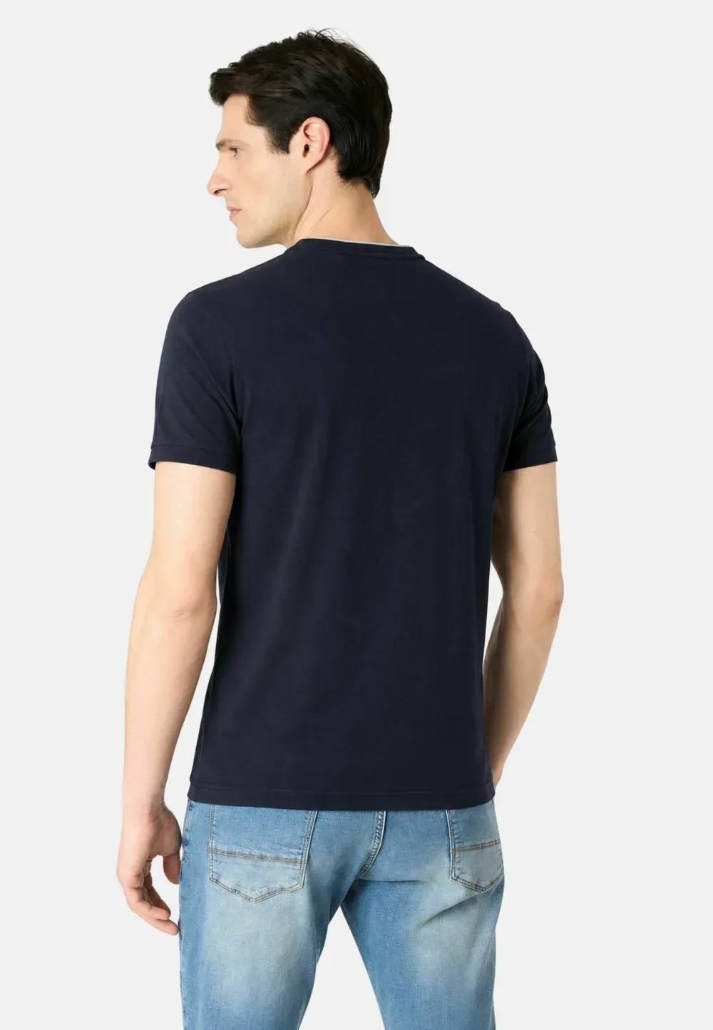 Футболка - базовая футболка U.S. Polo Assn., Blu — фото 3