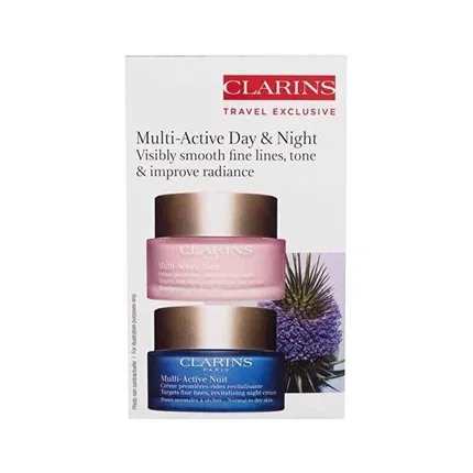 Набор для ухода за кожей дневной и ночной Clarins