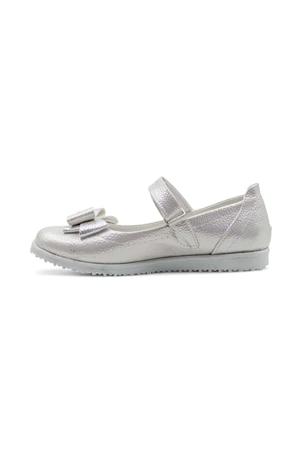 Детские балетки для девочек с бантом Varkan Shoes, Sedef — фото 2