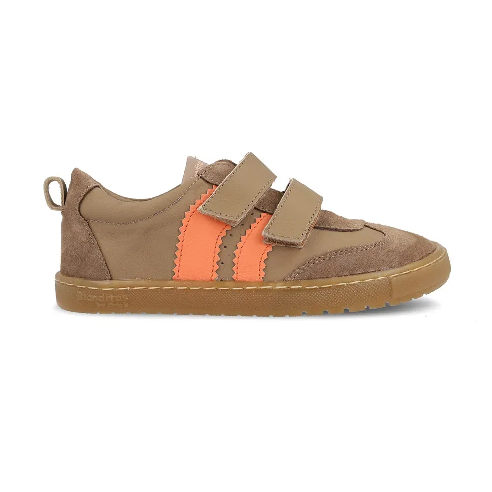 Детские кроссовки для девочек безразмерные Blanditos Delfin, Brown