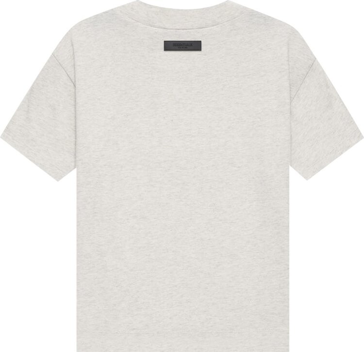 Футболка Fear of God Essentials Essentials Tee 'Light Oatmeal', серый — фото 3