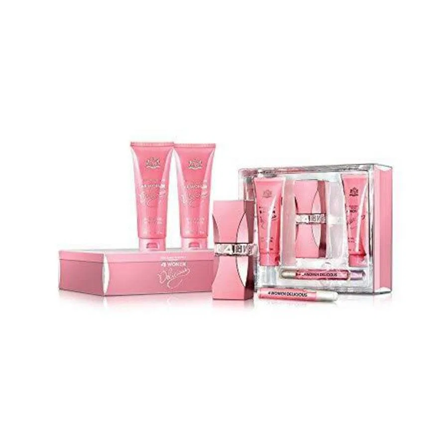 Женский парфюмерный набор 4 Women Delicious New Brand