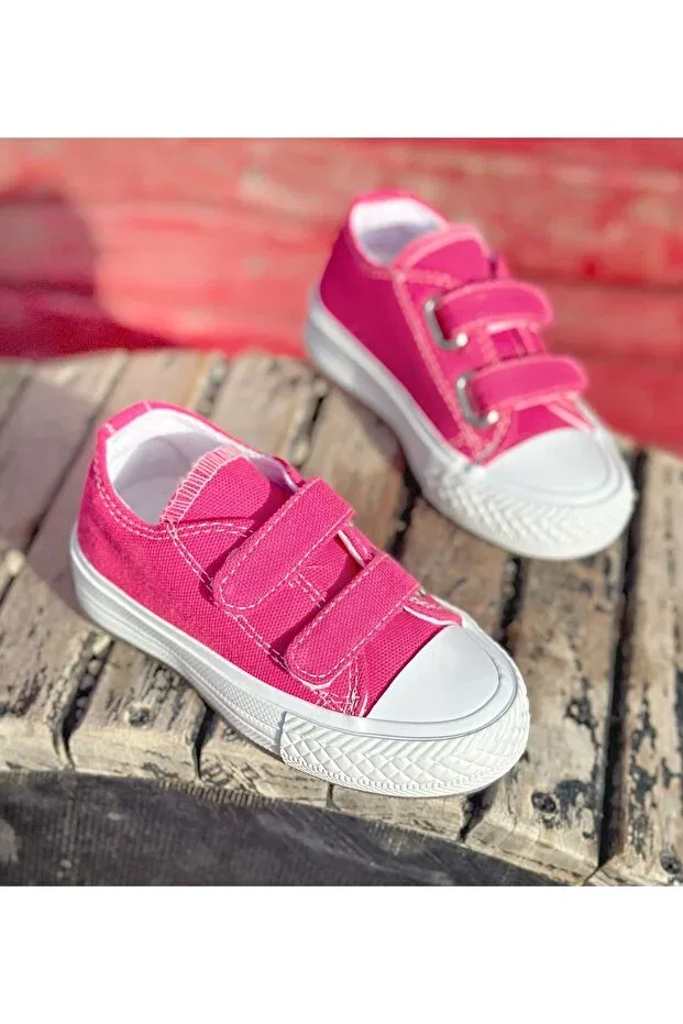 Детские повседневные туфли для девочек с принтом Surpie Shoes, Pink — фото 2