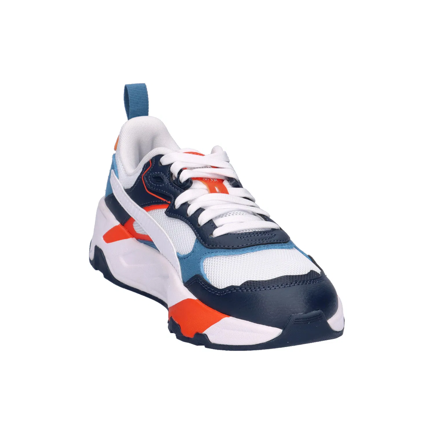 Детские кроссовки с футуристичным дизайном Trinity Jr Puma, Konigsblau — фото 2
