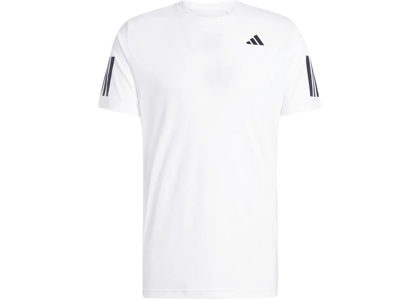 Мужская футболка с принтом Adidas Club Climacool 3-Stripes, White