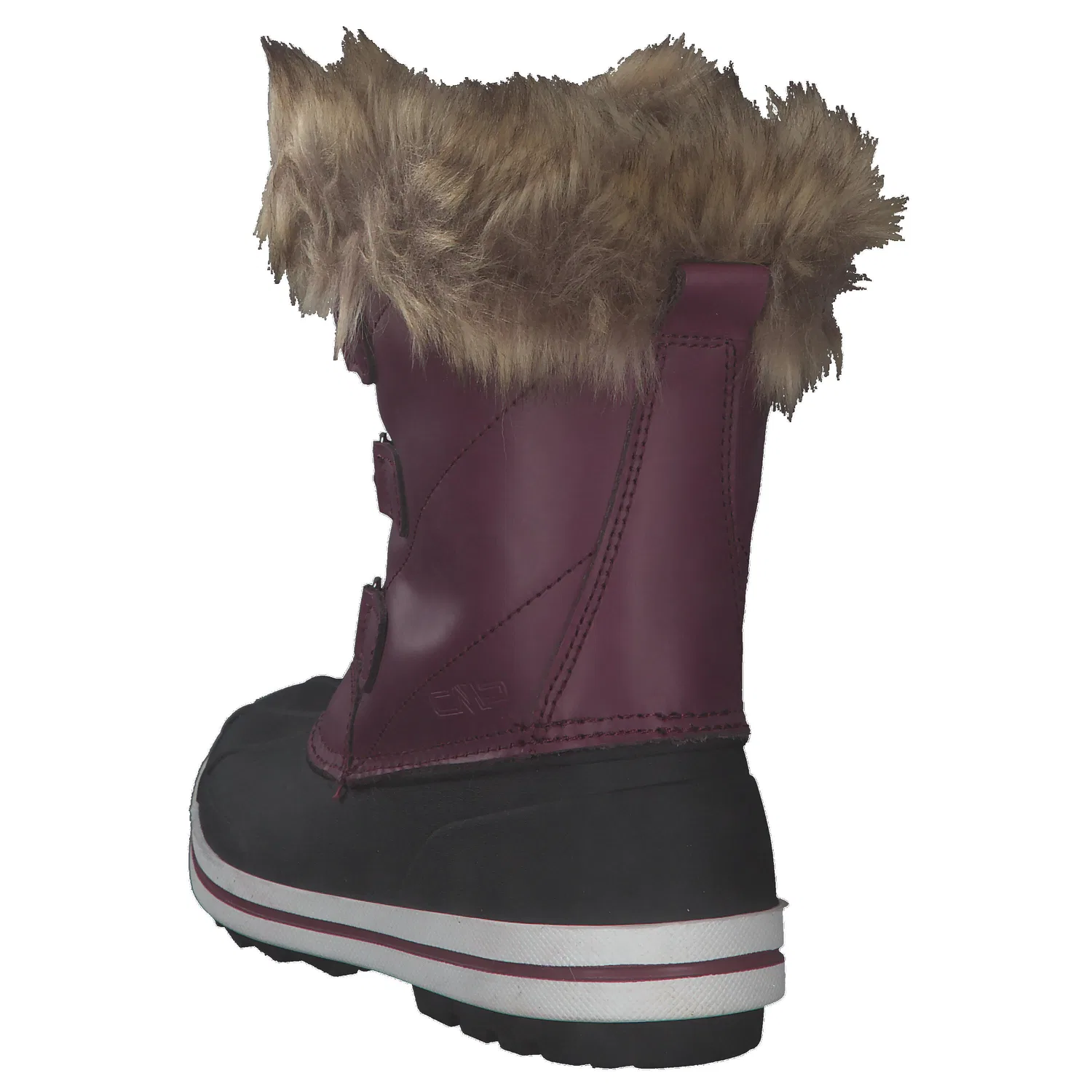 Детские зимние сапоги с мембраной Anthilian Snow Boot Waterproof Cmp, Rot / Bordeaux / Karminrot — фото 4