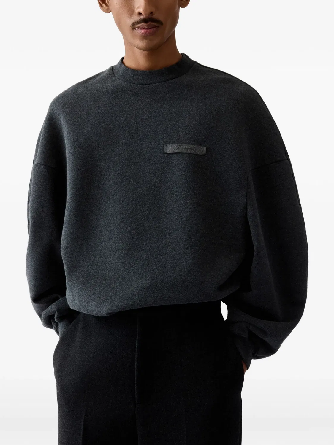Толстовка The Ruban Jacquemus, серый — фото 3