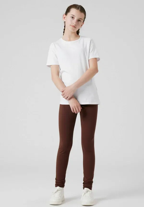 Леггинсы хлопковые Leggings 2 pack Two Soon mocha meringue, мокко — фото 2