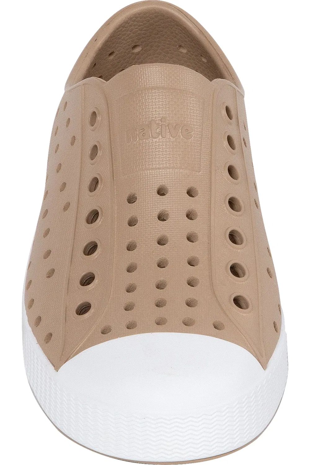 Кеды детские водонепроницаемые Jefferson Slip-On Native Shoes, светло-бежевый/белый — фото 4