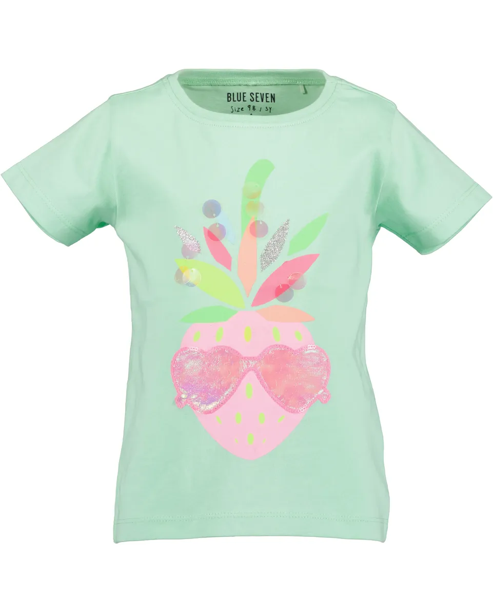 

Рубашка с короткими рукавами Blue Seven "kl Md T-Shirt, круглый вырез", цвет Sea Orig