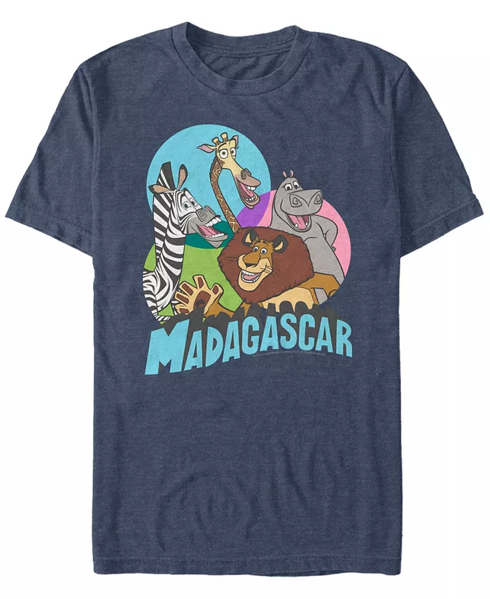 

Футболка с коротким рукавом Madagascar Men's Animal Venn Diagram Fifth Sun, синий