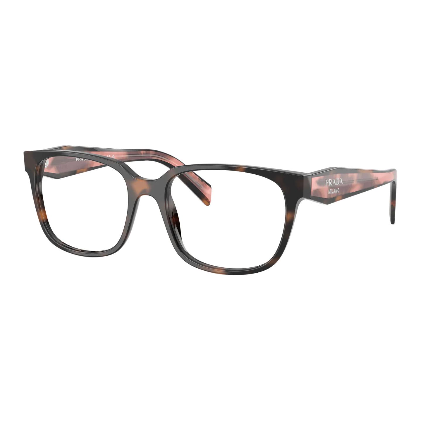 Очки с квадратной оправой PRADA, светло-фиолетовый/tortoiseshell — фото 3