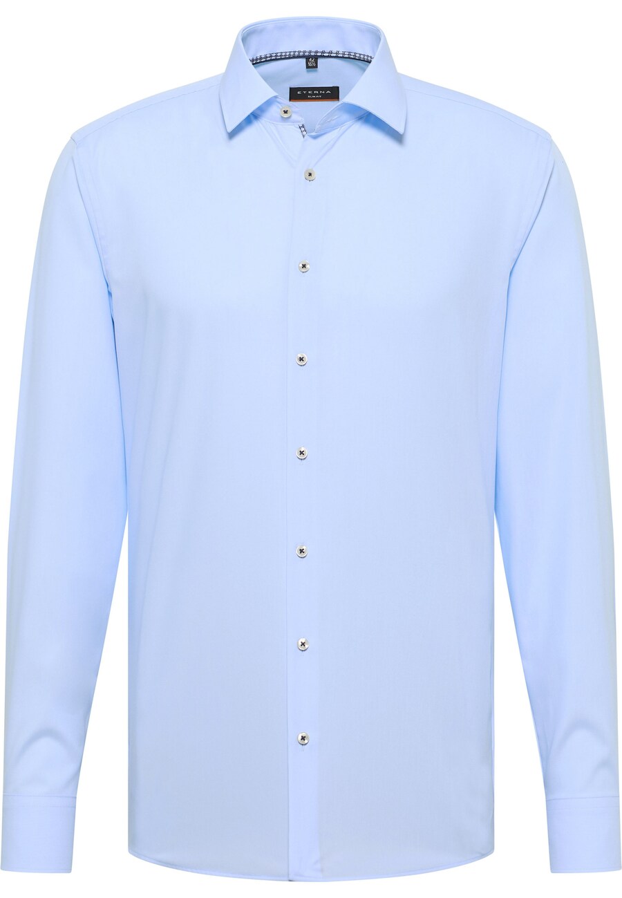 

Рубашка делового кроя Slim Fit ETERNA, небесно-голубой