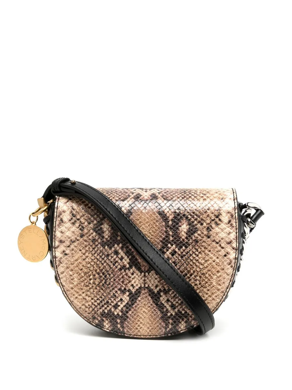 

Сумка на плечо Frayme с откидным клапаном Stella Mccartney, коричневый