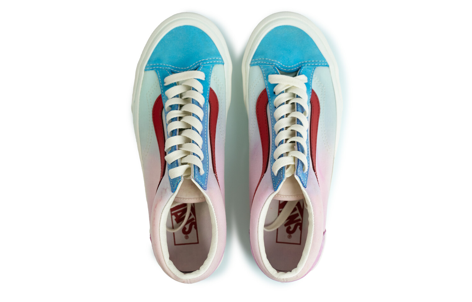 

Кроссовки Vans Style 36 Skateboarding Shoes Unisex Low-top Blue/pink/red, голубой, Синий, Кроссовки Vans Style 36 Skateboarding Shoes Unisex Low-top Blue/pink/red, голубой