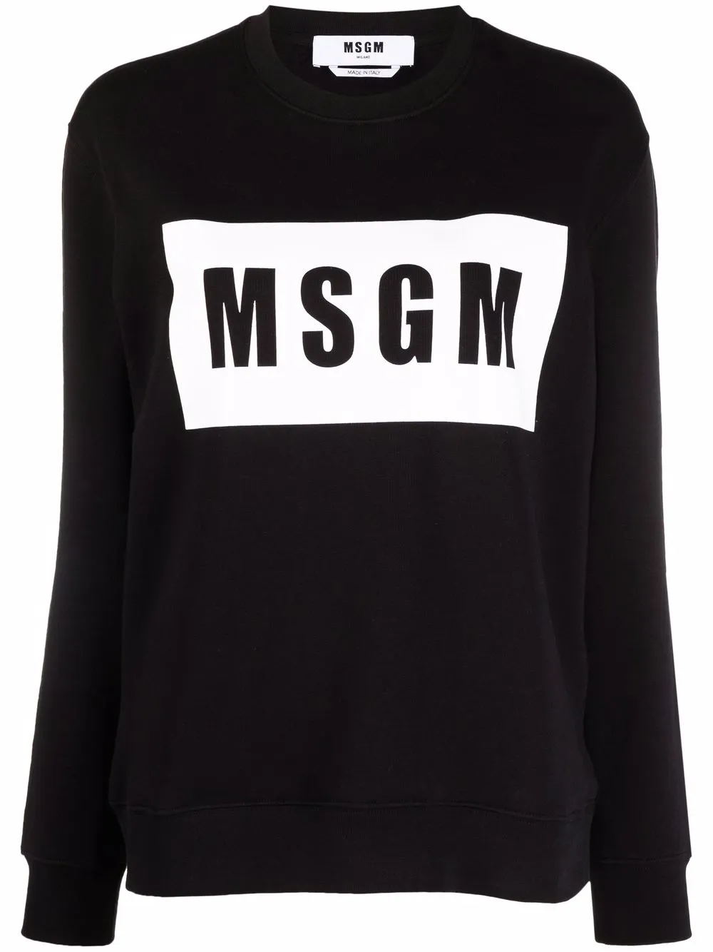 

Свитер с логотипом MSGM, черный