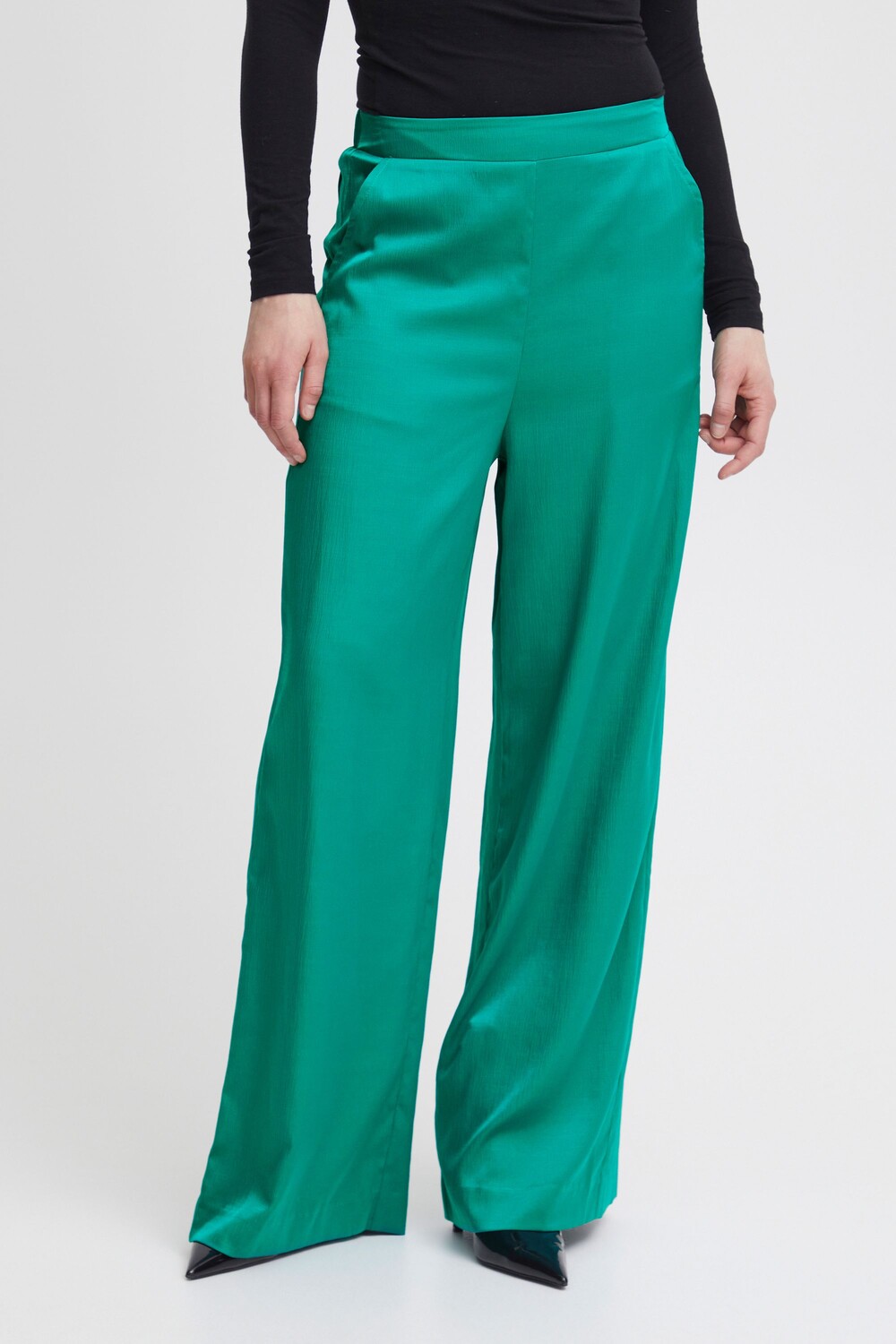 

Брюки b.young Stoffhose BYJIMSA PANTS 20813424, зеленый