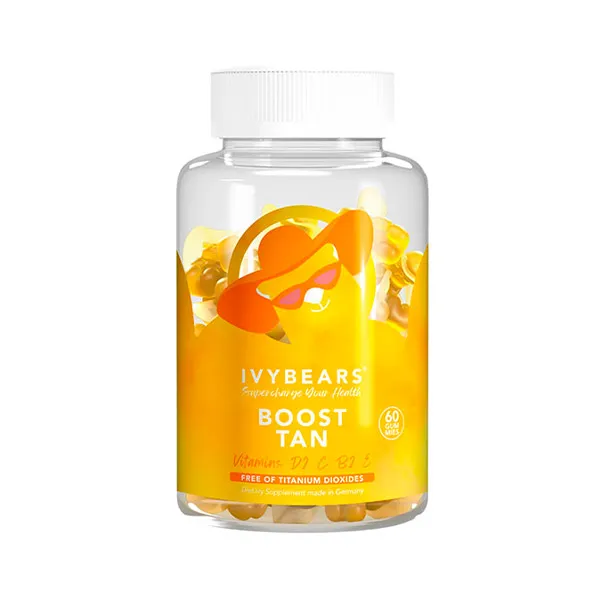 

Жевательная витаминная добавка Boost Tan Ivybears, 150 g