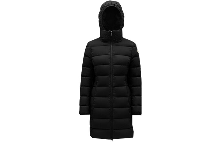 

Пуховик женский черный Moncler