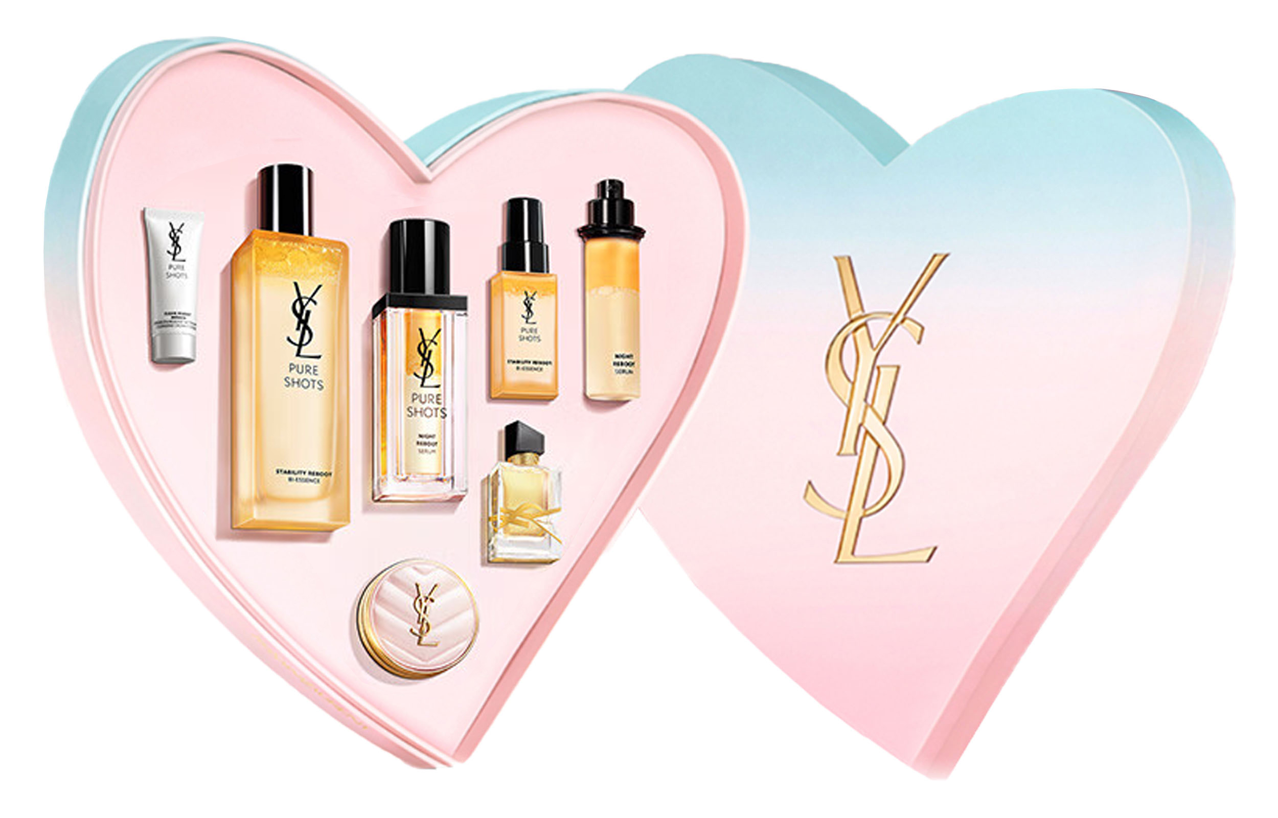 

Набор сывороток Queen Of The Night для ухода за кожей, увлажняющий, осветляющий, семь предметов SAINT LAURENT