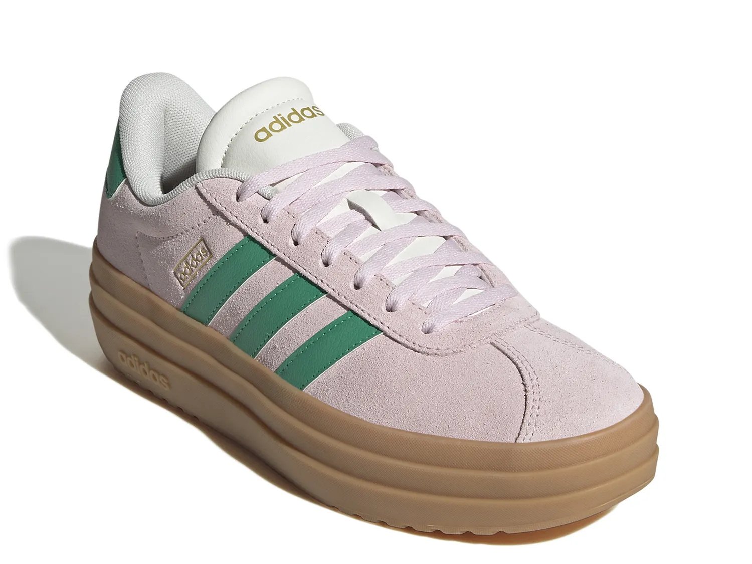 Кроссовки adidas VL Court Bold Platform Sneaker - Women's, Dusty Lilac/Green