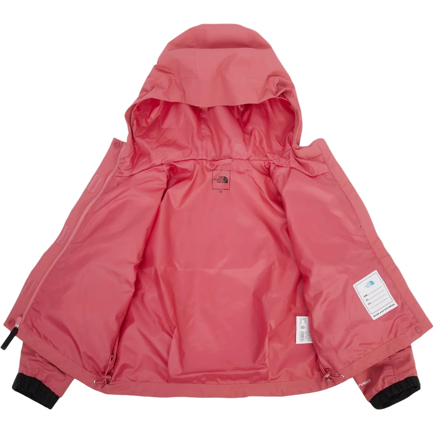 Куртка THE NORTH FACE детская розово-красная — фото 4