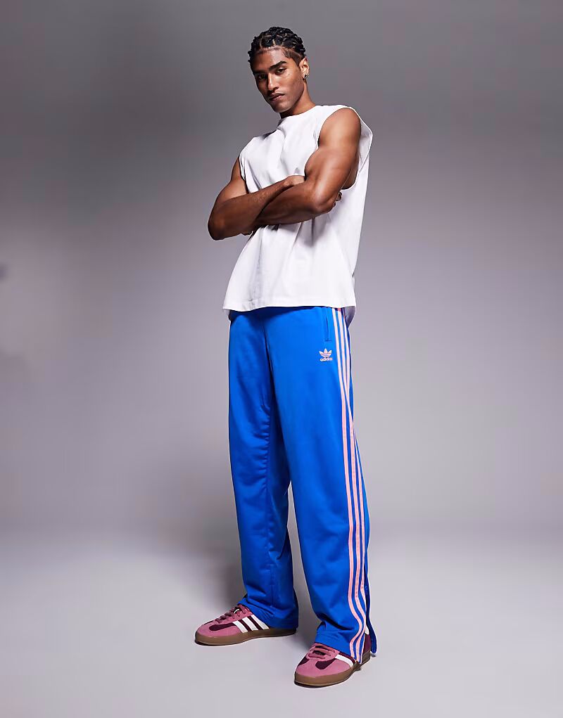 

Спортивные брюки Adidas Originals Firebird синего цвета