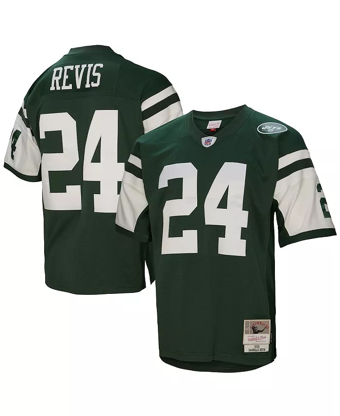 

Мужская футболка Darrelle Revis зеленого цвета New York Jets 2009 Legacy Retired Player Mitchell & Ness