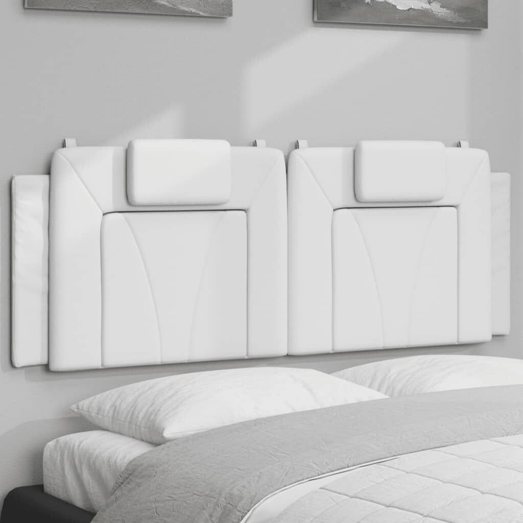

Подушка на изголовье белая экокожа 120 см DKD HOME DECOR