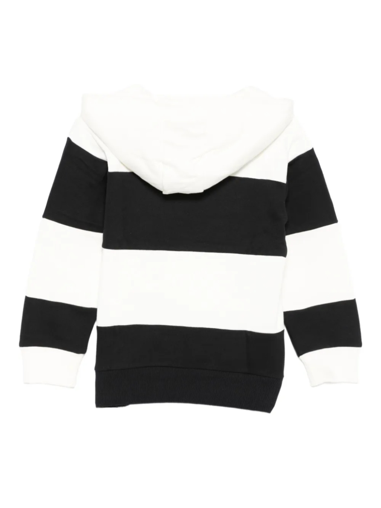 Детская полосатая толстовка Emporio Armani Kids, синий — фото 2